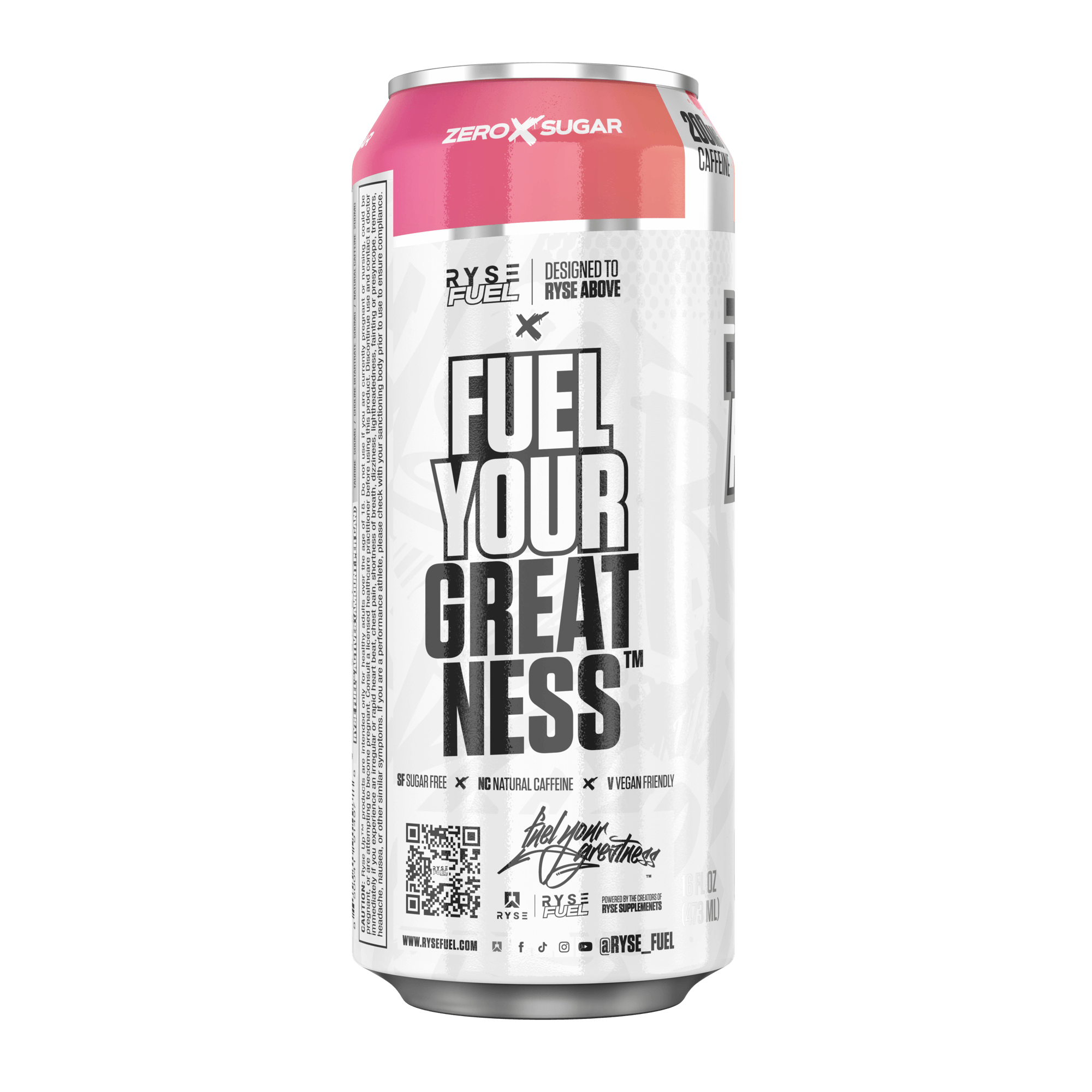 RYSE FUEL x Rainbow Sherbet Energy Drink